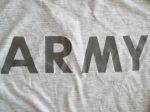 ARMY フィットネスシャツ M