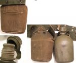 ベトナム戦争ボトル、コットンカバー、コットンピストルベルト