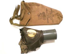 WW2アメリカ非戦闘員用ガスマスク