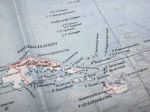 1944年陸軍航空隊パイロット脱出マップ”インドネシア”