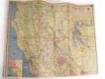 シェル自動車地図カリフォルニア1940年代